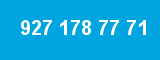 927 178 77 71 927 178 77 71